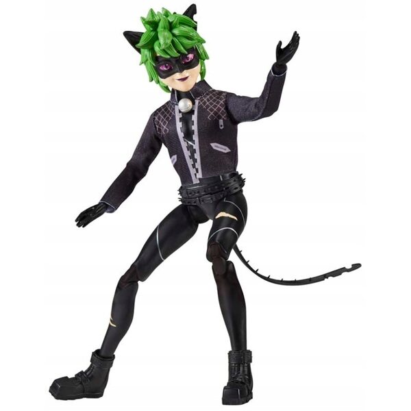 Miraculous Biedronka e Nero Cat Doll 26cm con Accessori Playmates Toys