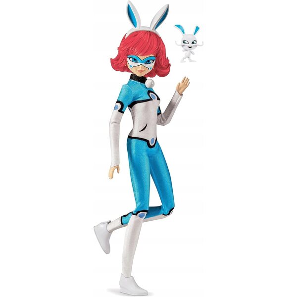 Miraculous Bunnyx Bambola 26 cm con Accessori - Supereroina della Serie Animata