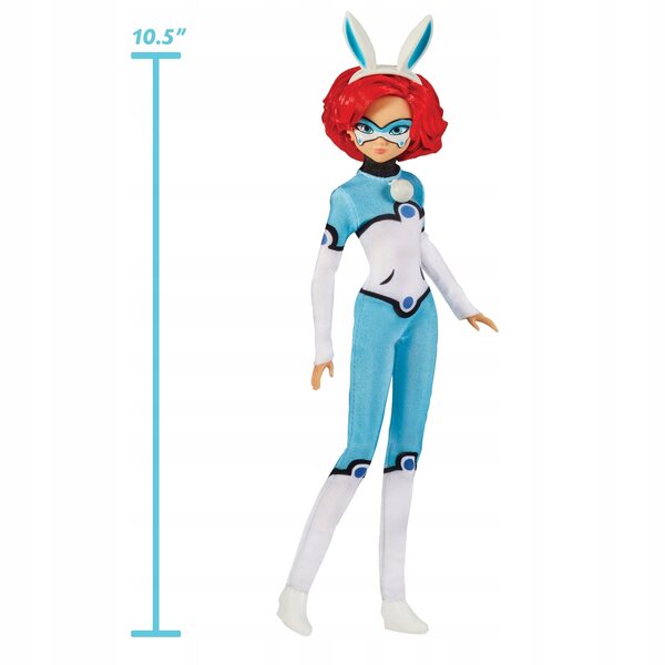 Miraculous Bunnyx Bambola 26 cm con Accessori - Supereroina della Serie Animata