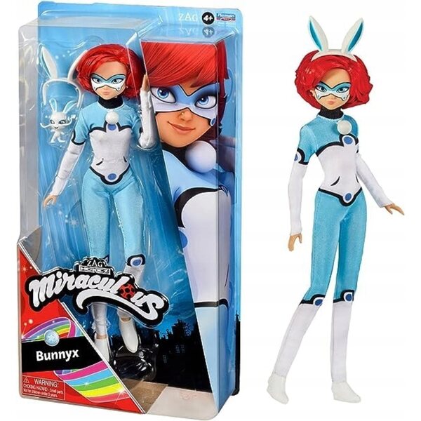 Miraculous Bunnyx Bambola 26 cm con Accessori - Supereroina della Serie Animata