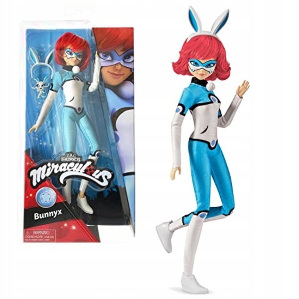 Miraculous Bunnyx Bambola 26 cm con Accessori - Supereroina della Serie Animata