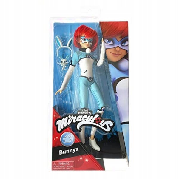 Miraculous Bunnyx Bambola 26 cm con Accessori - Supereroina della Serie Animata