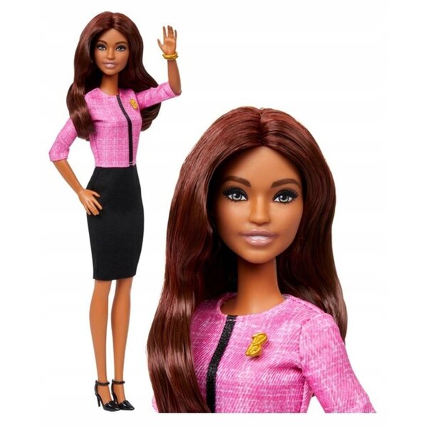 Barbie Future Leader Mattel – Rosa Modepuppe für Kinder ab 3 Jahren