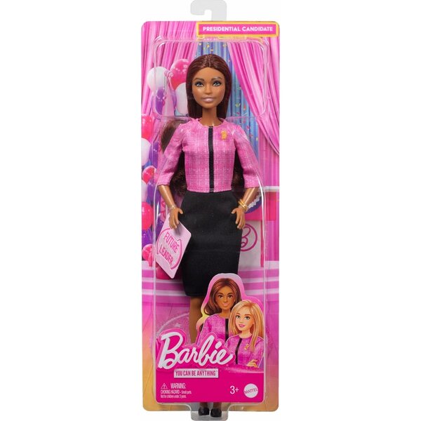 Barbie Future Leader Mattel – Rosa Modepuppe für Kinder ab 3 Jahren