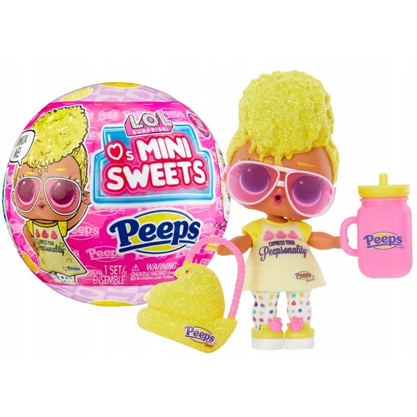 LOL Surprise Mini Sweets PEEPS – Limited Edition LALLETTA Kurczaczek Gelb