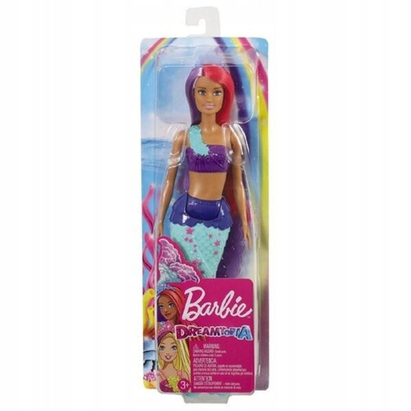 Die Alca Barbie Dreamtopia Syrenka mit Regenbogenfarben und leuchtenden Details