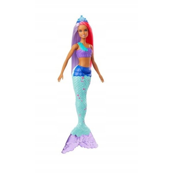 Die Alca Barbie Dreamtopia Syrenka mit Regenbogenfarben und leuchtenden Details
