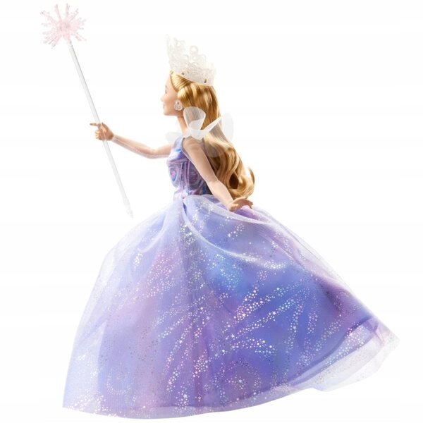 Wicked lalka kolekcjonerska czarująca Glinda zestaw Deluxe Mattel JFM13