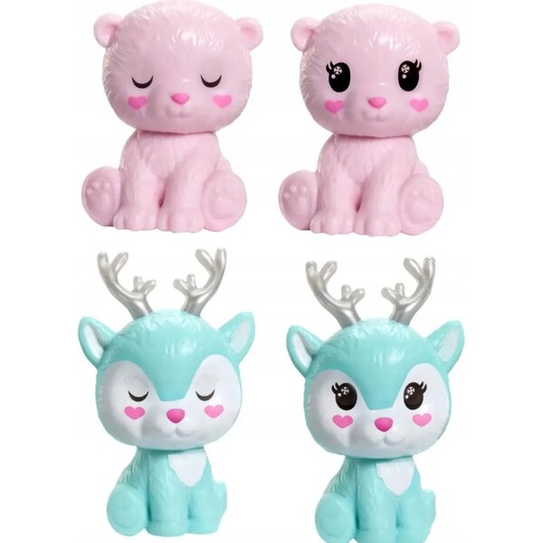 Barbie Cutie Reveal Barbie-Puppe mit Teddybär-Kostüm und 10 Überraschungen