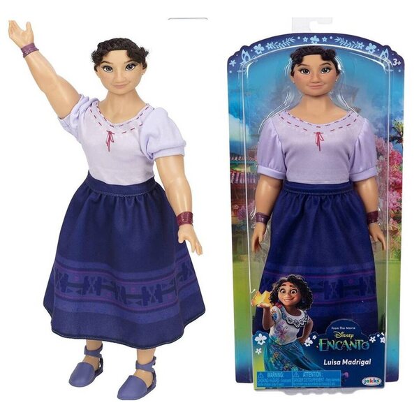 Bambola Disney Encanto Luisa Madrigal 29 cm - Giocattolo Ufficiale e Colorato