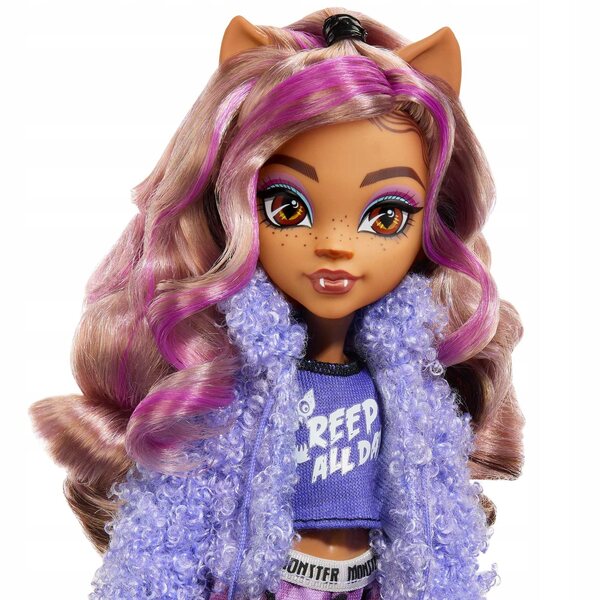Mattel Monster High Creepover Party Clawdeen Wolf bambola 29 cm per bambini