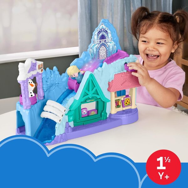 Fisher Price Frozen Arendelle gioco per bambini da 18 mesi con figure e accessori