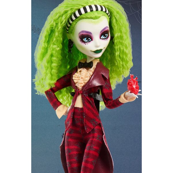 LALKA MONSTER HIGH SKULLECTOR BEETLEJUICE Betelgeuse and Lydia 2-Pack