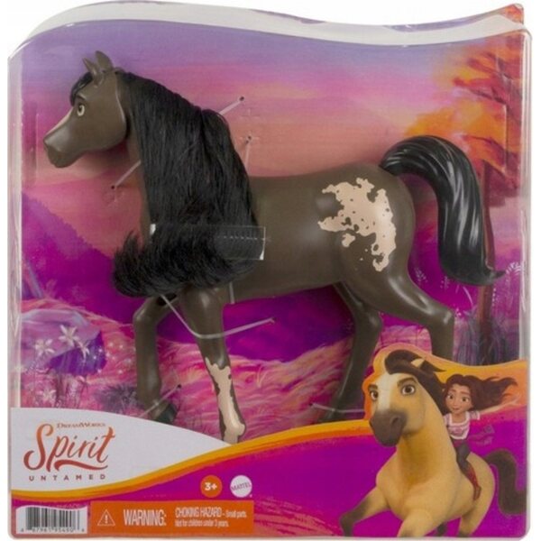 Mustang Spirit of Freedom Spirit 20 cm – Mattel Figur mit Kopfbewegung