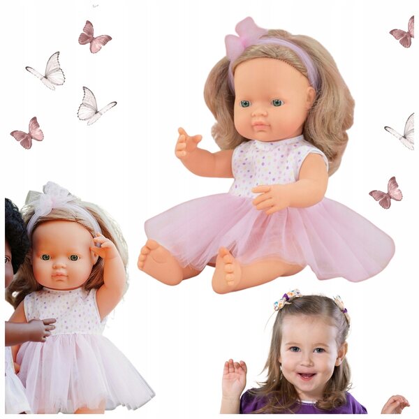 Bambola Europee con Capelli Biondo Scuro 38 cm My Friends & Me Miniland