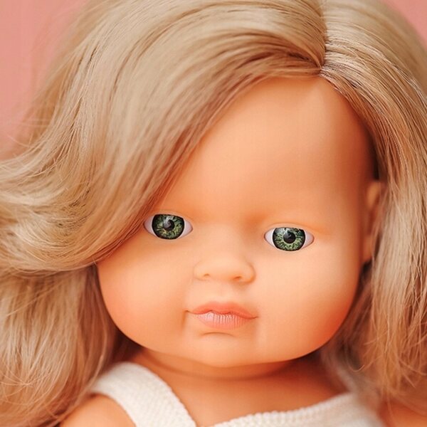 Bambola Europee con Capelli Biondo Scuro 38 cm My Friends & Me Miniland