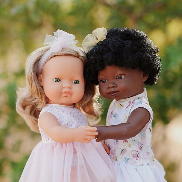 Bambola Europee con Capelli Biondo Scuro 38 cm My Friends & Me Miniland