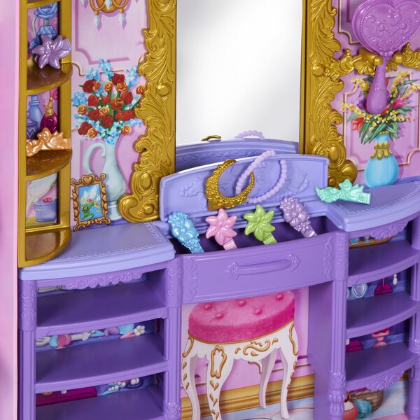 Disney Princess macht sich bereit für den Ball: Klappspielset mit Mattel-Zubehör