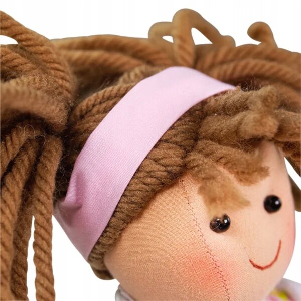 Ewelina Bigjigs Toys Stoffpuppe 28 cm – weich und sicher für Kinder ab 12 Monaten