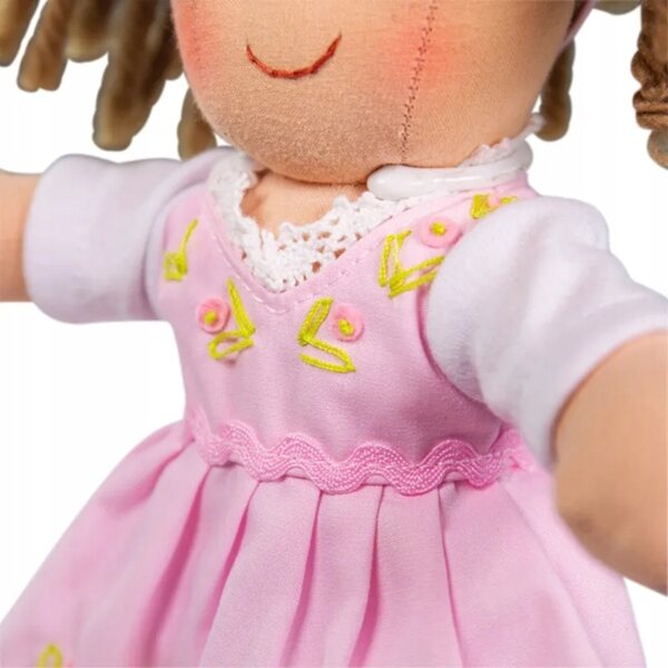 Ewelina Bigjigs Toys Stoffpuppe 28 cm – weich und sicher für Kinder ab 12 Monaten