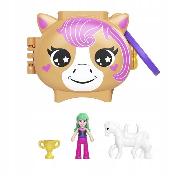 Figurine Polly Pocket set compatto per bambini creativi dai 4 anni in su