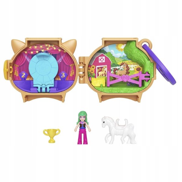 Figurine Polly Pocket set compatto per bambini creativi dai 4 anni in su