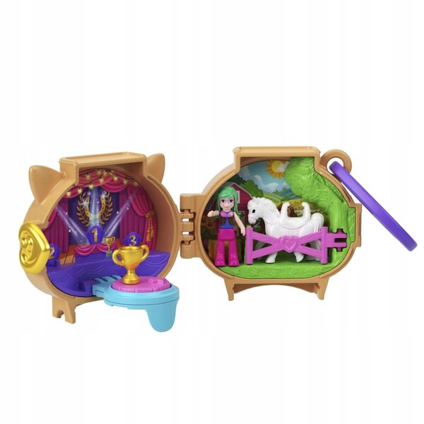 Figurine Polly Pocket set compatto per bambini creativi dai 4 anni in su