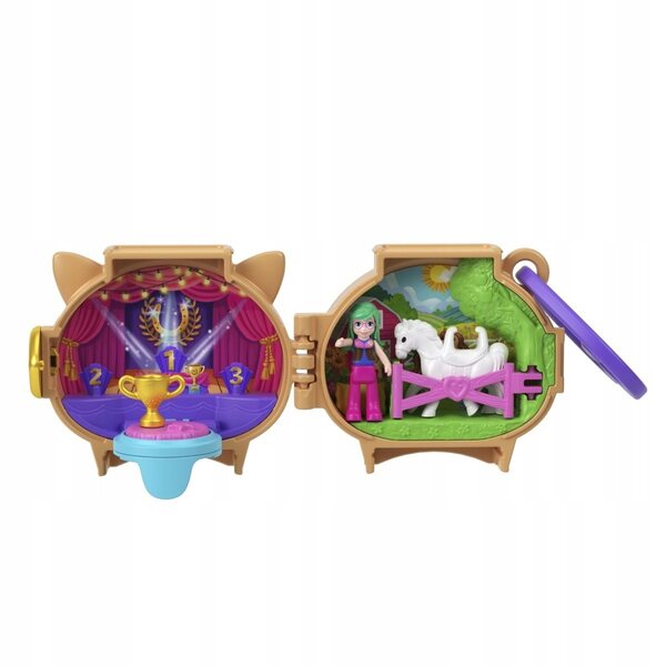 Figurine Polly Pocket set compatto per bambini creativi dai 4 anni in su