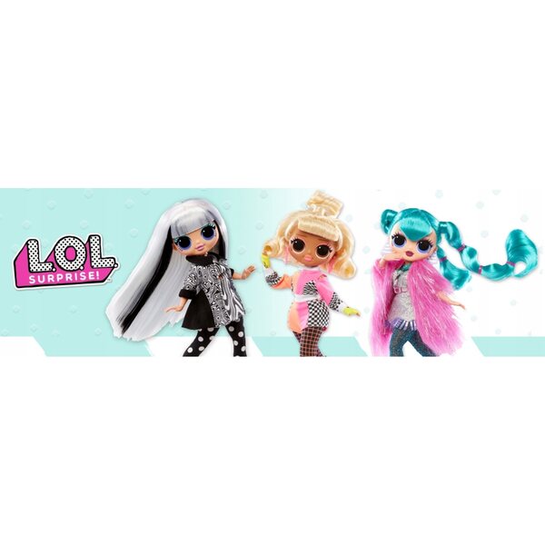 LOL Surprise OMG Groovy Babe Serie 3 - Bambola Modaiola con Accessori e Luci
