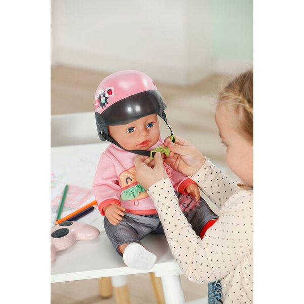 Baby Born Kask für 43 cm große Puppen – sicheres und originelles Zapf-Zubehör