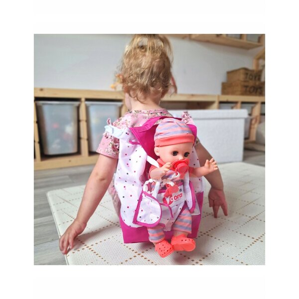 Baby Doll Interattiva con 19 Accessori – Set Babysitter Woopie 30 cm