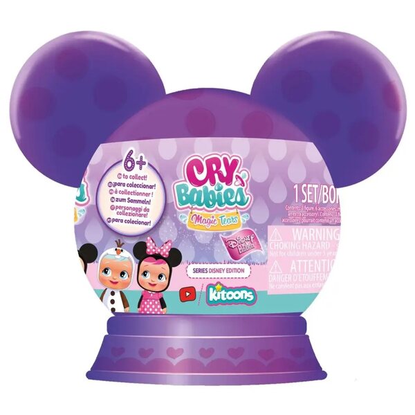Cry Babies Disney TM Toys 10 cm: Die weinende Schönheit mit Zubehör und mehr