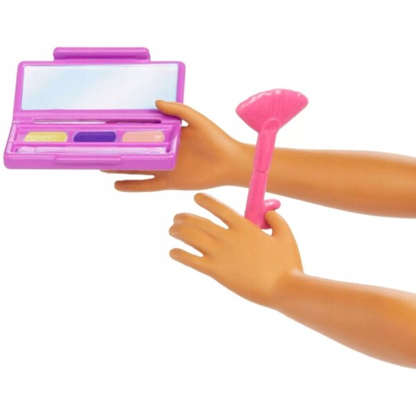 Barbie „I Can Be Make-up Artist“ mit Accessoires und Kleid – Mattel 3+