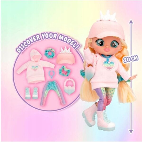 Cry Babies BFF Stella Teen Fashion Doll mit Accessoires und einzigartiger Kleidung