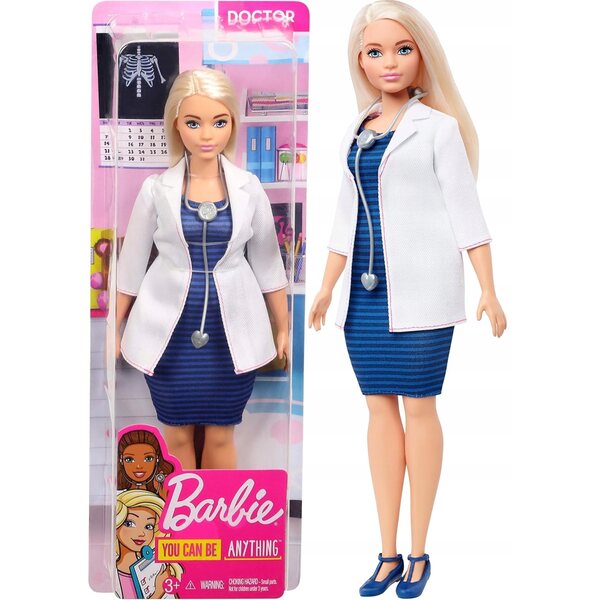 Barbie Career Doctor 33 cm – Mattel-Puppe mit Zubehör