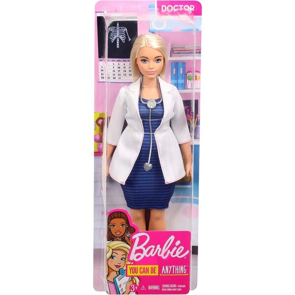 Barbie Career Doctor 33 cm – Mattel-Puppe mit Zubehör