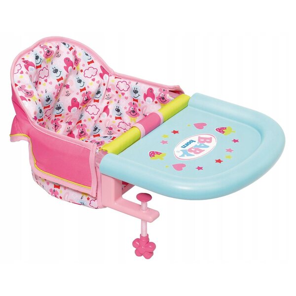 Zapf Creation Baby Born seggiolone da pappa per bambole, tessuto resistente
