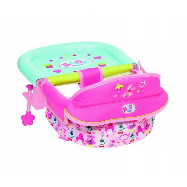Zapf Creation Baby Born seggiolone da pappa per bambole, tessuto resistente