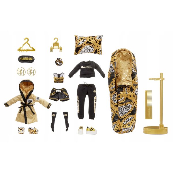 Rainbow High Fashion Marisa Golding: bambola da collezione 30 cm con abiti e accessori