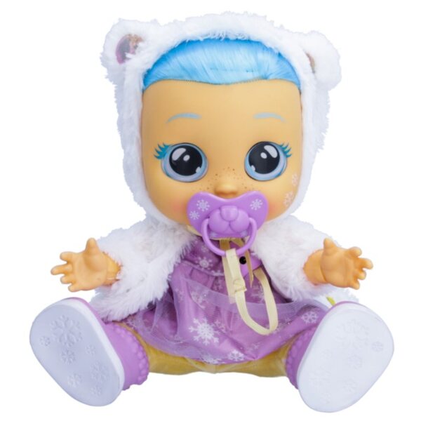Bambola Cry Babies Kristal 30 cm con vestito elegante e accessori medici