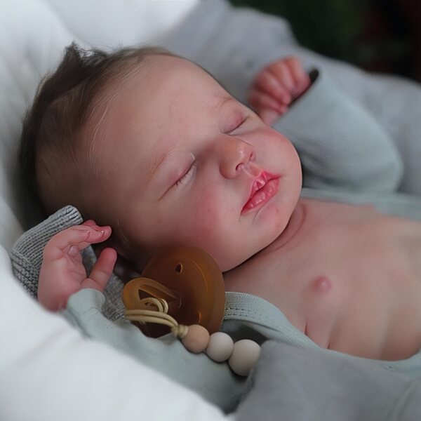 Bambola Reborn Sleep Angel da 19 pollici: bambola morbida e realistica