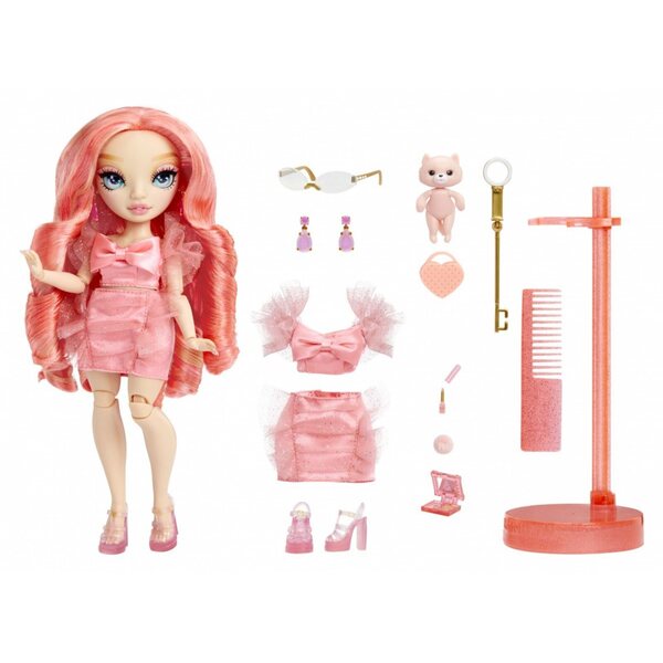 Bambola Rainbow High Pinkly Paige con Accessori Moda per Bambini Creativi