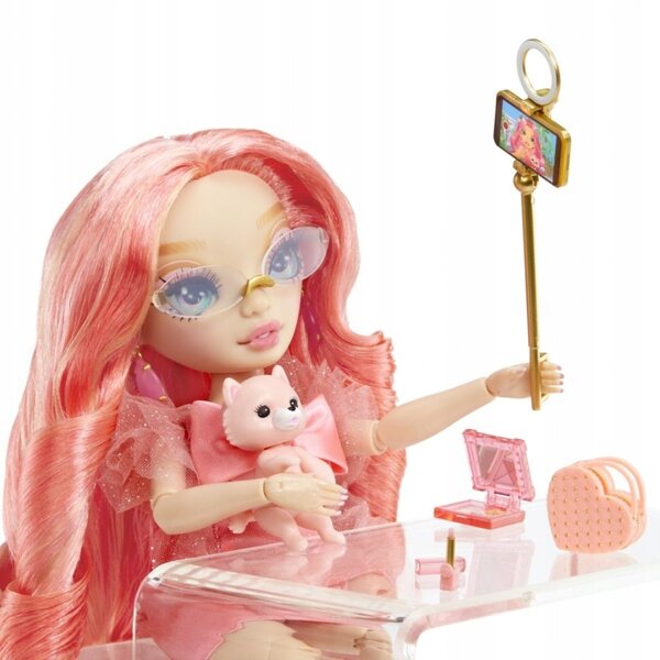 Bambola Rainbow High Pinkly Paige con Accessori Moda per Bambini Creativi