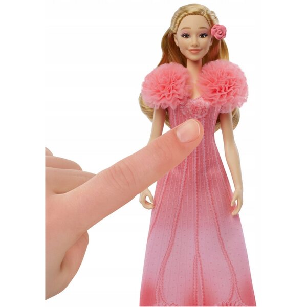 Lalcka Glinda Cantane 29 cm mit rosa Kleid und Musikfunktion für Kinder ab 4 Jahren