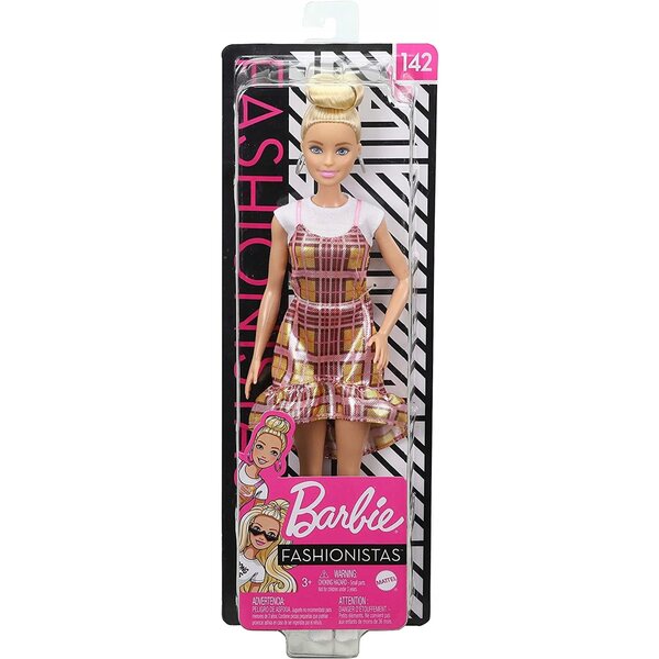 Barbie Fashionistas GHW56 32,5 cm mit modischer Kleidung und Accessoires