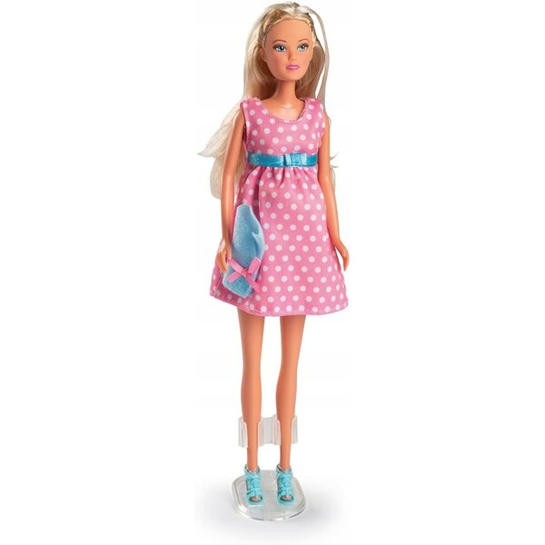 Steffi in Gravidanza con Accessori Baby Doll - Gioco Educativo per Bambini 3+