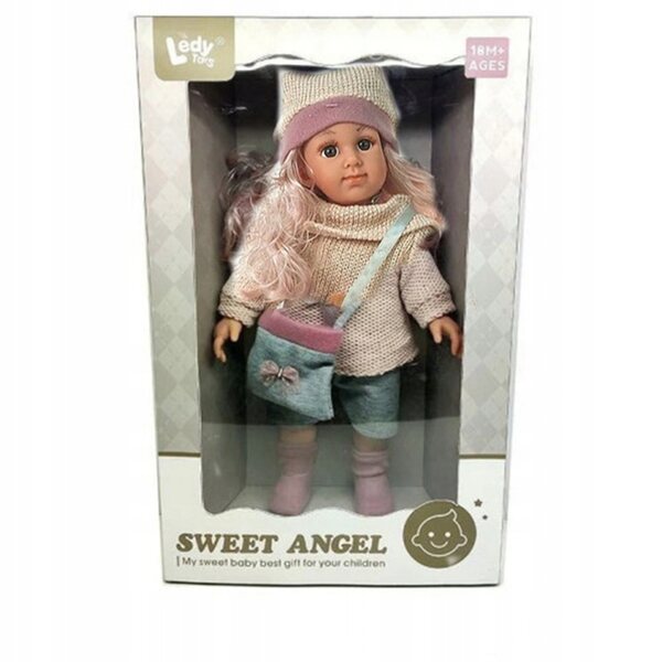 Bambola Adar Sweet Angel da 36,5 cm con suoni e abiti invernali