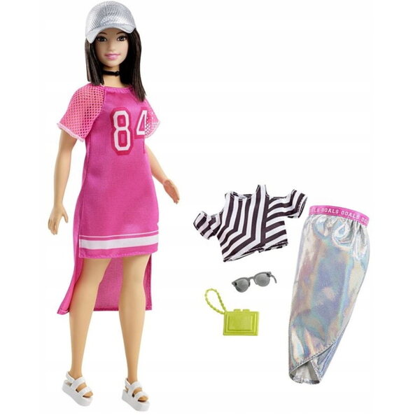 Barbie Fashionistas mit 2 Original Mattel-Kleidungskreationen 30 cm