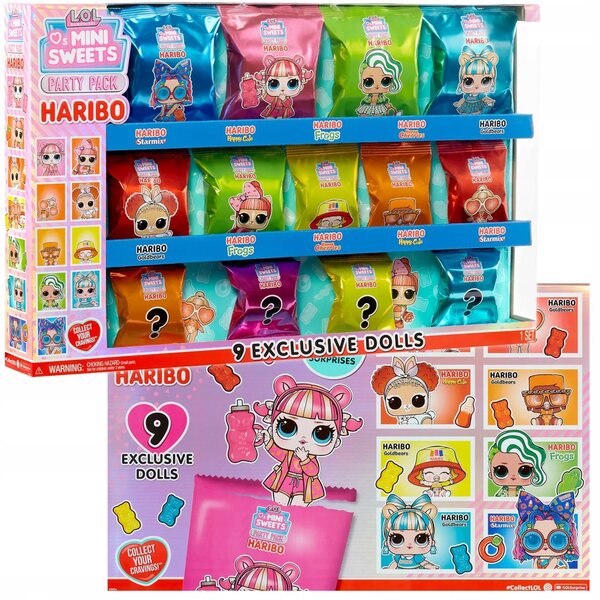 LOL Surprise Loves Mini Sweets X HARIBO Set bambole e accessori