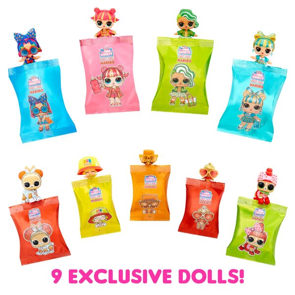 LOL Surprise Loves Mini Sweets X HARIBO Set bambole e accessori